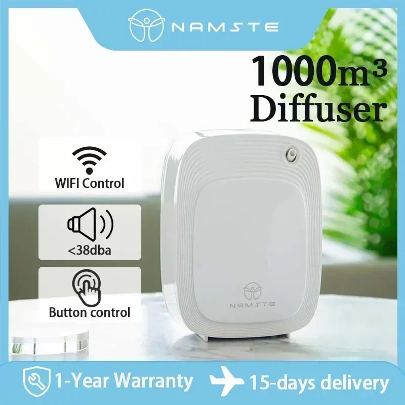 Home Fragrance Oud - Namste 1000m³ Aroma-Diffusor mit 200ML Kapazität