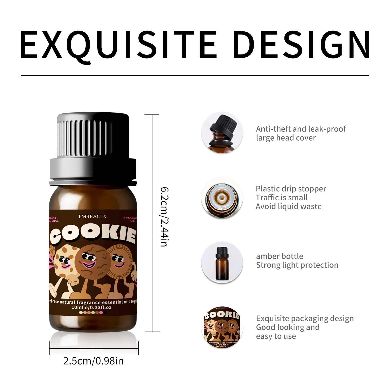 10ml Keks-Duftöle für Reed-Dif – Home Fragrance Gift Bewertung und Preis